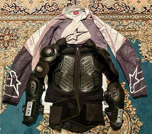Esoscheletro Axo con maglia Alpinestar