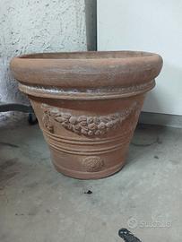 vaso rotondo festonato 