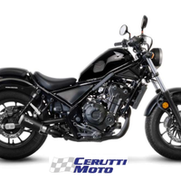 Scarico Leovince LV-10 BLACK Honda CMX 300 Rebel