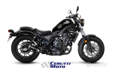 Scarico Leovince LV-10 BLACK Honda CMX 300 Rebel