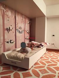 Lettino montessor Woodly + materasso