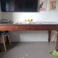 tavolo da cucina di legno  inizio secolo