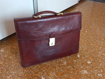 Borsa - cartella - valigetta ufficio in vera pelle