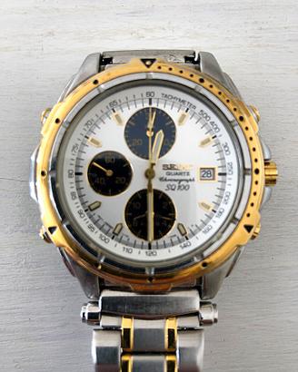 Orologio Seiko SQ100 Chronograph Alarm 7T32