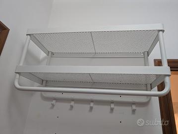 Appendiabiti da parete IKEA bianco