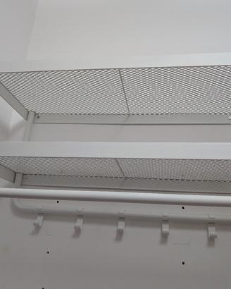 Appendiabiti da parete IKEA bianco