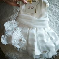 Abito da cerimonia bambina 3 mesi LIU-JO nuovo