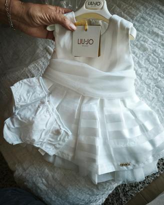 Abito da cerimonia bambina 3 mesi LIU-JO nuovo