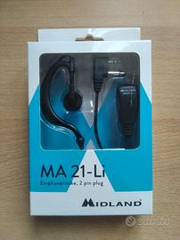 Midland MA 21-Li Auricolari Radioamatori PMR