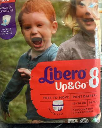56 Pannolini Libero  Up&Go, taglia 8