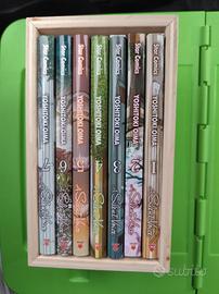 manga "a silent voice" con cofanetto in legno