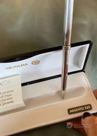 Penna a sfera Signum in argento 925