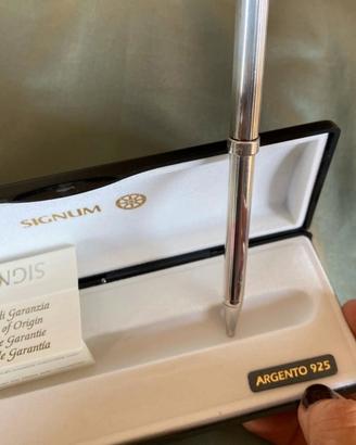 Penna a sfera Signum in argento 925