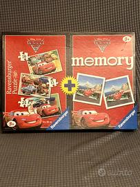 Giochi per bambini Cars 2/Cars 3 Memory/Puzzle