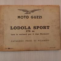 Manuale Ricambi GUZZI LODOLA SPORT 175 1° EDIZ 58