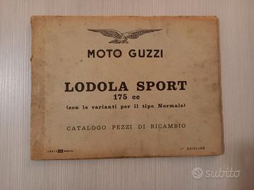 Manuale Ricambi GUZZI LODOLA SPORT 175 1° EDIZ 58