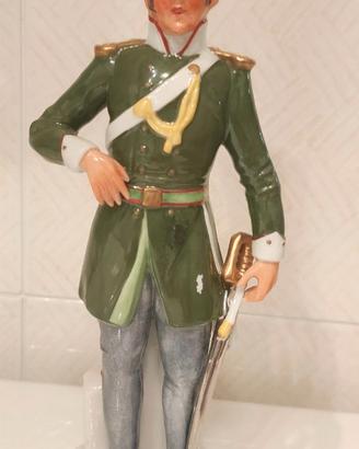 SOLDATO IN CERAMICA DA COLLEZIONE Ottocento