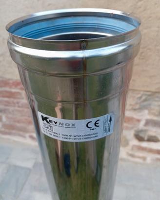 CANNA FUMARIA 120 INOX 1MT