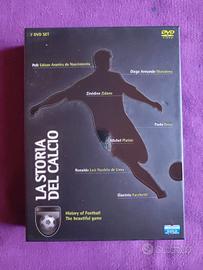 CALCIO. La Storia del Calcio Cofanetto Nuovo 7 DVD