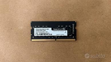 RAM SODIMM DDR4 3200 16GB C22 SKhynix  per PC, ecc