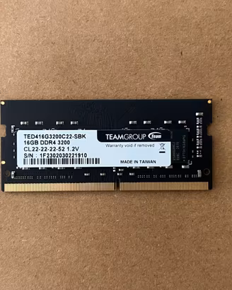RAM SODIMM DDR4 3200 16GB C22 SKhynix  per PC, ecc