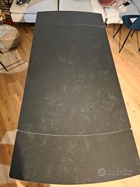 tavolo allungabile DEGHI nero