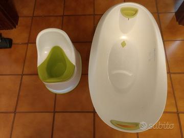 Vaschetta bagnetto e vasino per bambini