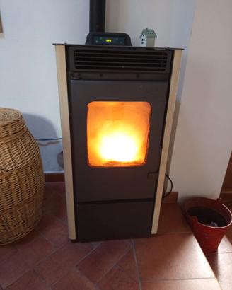 Stufa a pellet 6,2 Kw