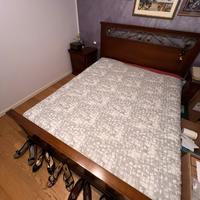 Letto matrimoniale ( rete, struttura e materasso)