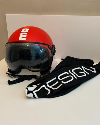 Casco MOMO Design bambino rosso