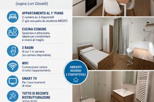 Camere per studenti universitari