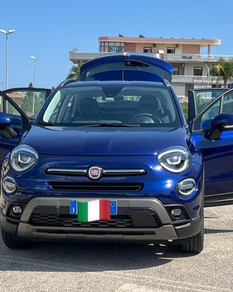 FIAT 500X LOOK CROSS BLU METALLIZZATO