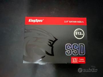 SSD KingSpec 512GB SATA III 2.5” 550MB/s per PC
