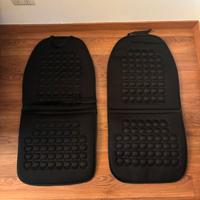 Coppia Coprisedili Auto Massaggianti e Traspiranti