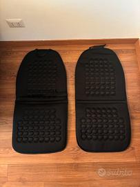 Coppia Coprisedili Auto Massaggianti e Traspiranti