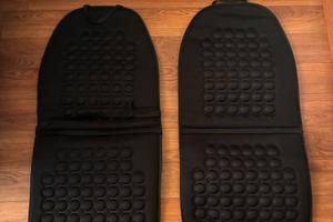 Coppia Coprisedili Auto Massaggianti e Traspiranti