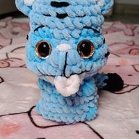 Tigre Blu Amigurumi Derpy Tiger