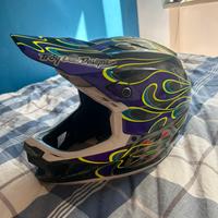 Troy Lee Design d4 carbon - torched black/purple