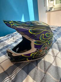 Troy Lee Design d4 carbon - torched black/purple