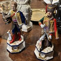 Coppia di statuine Capodimonte