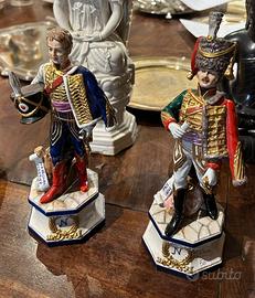 Coppia di statuine Capodimonte