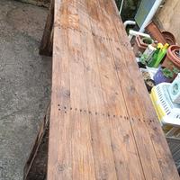 TAVOLO IN LEGNO ARTIGIANALE