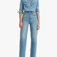 Levi's Ribcage Straight Ankle Jeans Donna