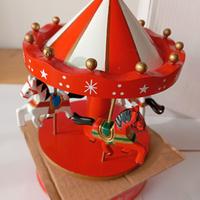 carillon natale giostra cavalli