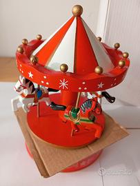 carillon natale giostra cavalli