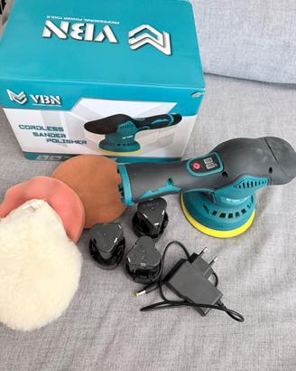 Lucidatrice auto con accessori