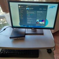HP Mini ram12gb ssd 1tb W.11 pro+ Monitor 24”altro
