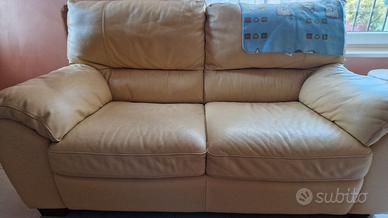 Divano pelle 2 posti 3 posti Natuzzi