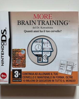 More Brain Training Kawashima Nintendo DS PAL ITA