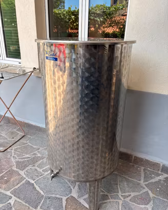 botte inox lt 300 con accessori